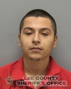 Mugshot of Joshua Alonzo booked in Lee County, Florida on July 31, 2026