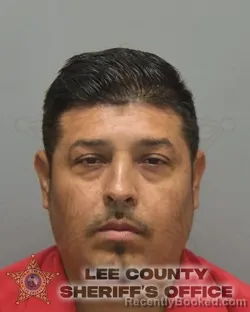 Mugshot of Roberto Lopez Maldonado booked in Lee County, Florida on July 31, 2026