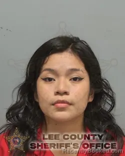 Mugshot of Liliana Salazar booked in Lee County, Florida on July 31, 2026