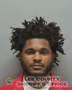 Mugshot of Treon Maurice Harris booked in Lee County, Florida on July 31, 2026
