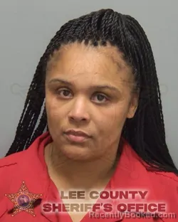 Mugshot of Varaka Victoria Stewart booked in Lee County, Florida on July 31, 2026