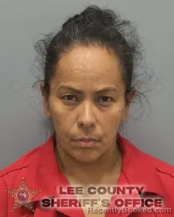 Mugshot of Merlin Mariluz Paz Ordonez booked in Lee County, Florida on July 31, 2026