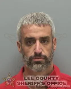 Mugshot of Michael George Dirks booked in Lee County, Florida on July 31, 2026