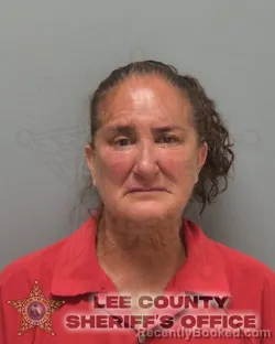 Mugshot of Tracy Lee Kalama booked in Lee County, Florida on July 31, 2026