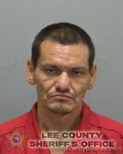 Mugshot of Craig Nakai Allison booked in Lee County, Florida on August 1, 2026