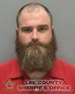 Mugshot of Jake Reed Andrejcik booked in Lee County, Florida on August 1, 2026