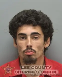 Mugshot of Bienvenido Gabriel Roman booked in Lee County, Florida on August 1, 2026