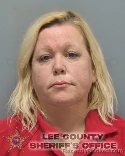 Mugshot of Jennifer Marie Papa booked in Lee County, Florida on August 1, 2026