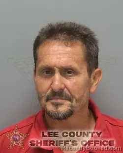 Mugshot of David Khaylo Khailo booked in Lee County, Florida on August 1, 2026