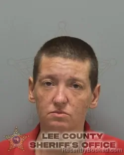 Mugshot of Katie Jean Deiter booked in Lee County, Florida on August 1, 2026