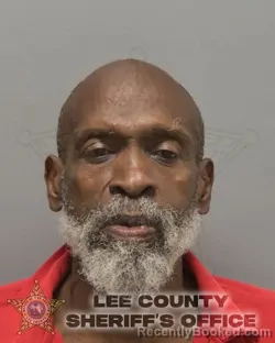 Mugshot of Herbert Lee Young booked in Lee County, Florida on August 1, 2026
