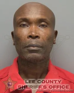 Mugshot of Esdras Claude Guerrier booked in Lee County, Florida on August 2, 2026