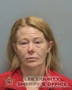 Mugshot of Lindsey Lei Bailey booked in Lee County, Florida on August 2, 2026
