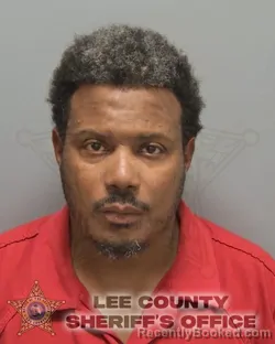 Mugshot of Marcus Deandra Grier booked in Lee County, Florida on August 2, 2026