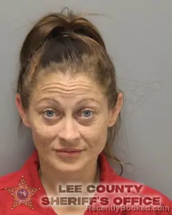 Mugshot of Brittany Lynn Palello Martin booked in Lee County, Florida on August 2, 2026