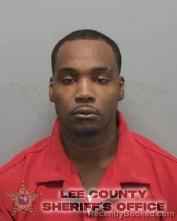 Mugshot of Jovan Caleb Joseph Curry booked in Lee County, Florida on August 2, 2026