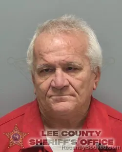 Mugshot of John David Clavette booked in Lee County, Florida on August 10, 2026