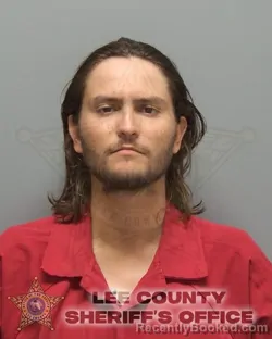 Mugshot of Julian Benjamin Glick booked in Lee County, Florida on August 11, 2026