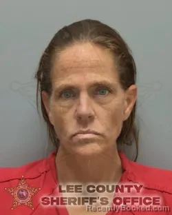 Mugshot of Heather Lenore Wengerd booked in Lee County, Florida on August 12, 2026