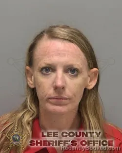 Booking photo from Lee County, Florida