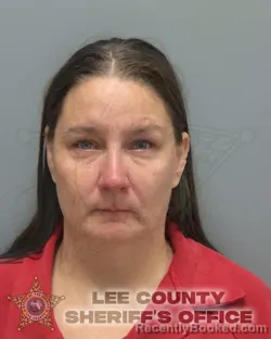 Mugshot of Ella Marie Mcculligh booked in Lee County, Florida on August 13, 2026
