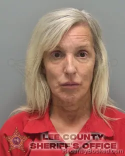 Mugshot of Lauren Elizabeth Mccallum booked in Lee County, Florida on August 13, 2026