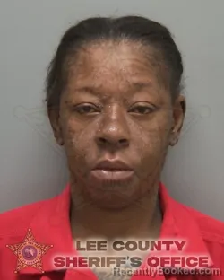 Mugshot of Lakesha Ann Brown booked in Lee County, Florida on August 13, 2026