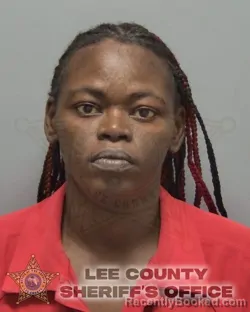 Mugshot of Crystal Denise Green booked in Lee County, Florida on August 14, 2026