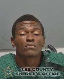 Mugshot of Shaquan Barnard Williams booked in Lee County, Florida on August 14, 2026