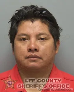 Mugshot of Isaias Rodriguez Sisimit booked in Lee County, Florida on August 14, 2026