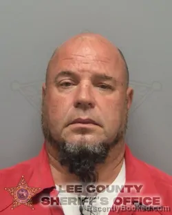 Mugshot of Jeremy Jeffrey Brodzik booked in Lee County, Florida on August 14, 2026