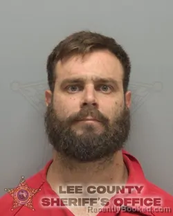 Mugshot of Michael Wayne Vest booked in Lee County, Florida on August 14, 2026