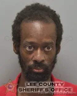 Mugshot of Demar Deshon Walker booked in Lee County, Florida on August 14, 2026