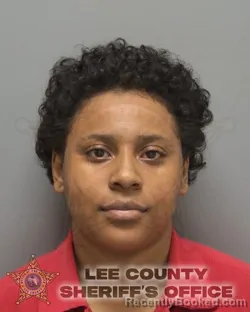 Mugshot of Mariah Alexia Felix booked in Lee County, Florida on August 14, 2026