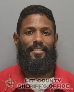 Mugshot of Rashunn Michael Jr Hill booked in Lee County, Florida on August 14, 2026