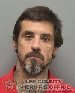 Mugshot of Benjamin Dale Owens booked in Lee County, Florida on August 14, 2026