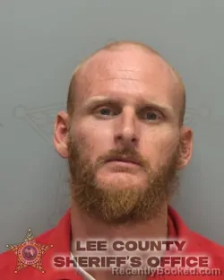 Mugshot of Andrew Dalton Terry booked in Lee County, Florida on August 15, 2026