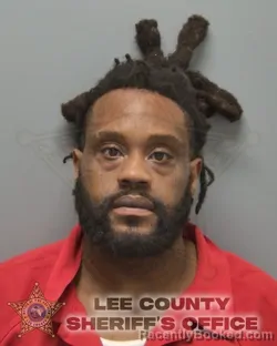 Mugshot of Martinell Rashad Griffin booked in Lee County, Florida on August 15, 2026