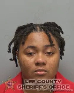 Mugshot of Kamia Aleana Campbell booked in Lee County, Florida on August 15, 2026
