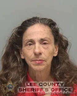 Mugshot of Cindy Ann Blanchette booked in Lee County, Florida on August 15, 2026