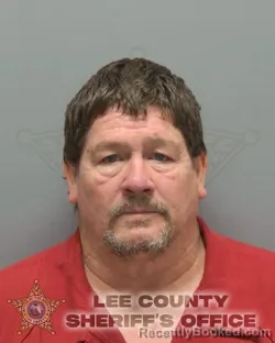 Mugshot of Shawn Michael Wooten booked in Lee County, Florida on August 15, 2026