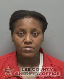 Mugshot of Empress Mercedez Jackson booked in Lee County, Florida on August 15, 2026