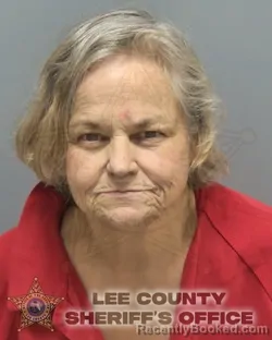 Mugshot of Sandra Michelle Nichols booked in Lee County, Florida on August 15, 2026