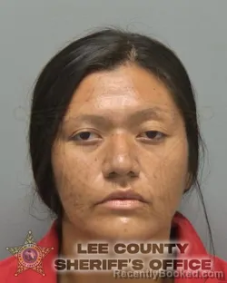 Mugshot of Alicia Maria Rosales booked in Lee County, Florida on August 16, 2026