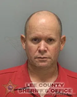 Mugshot of Avier Real Hernandez booked in Lee County, Florida on August 16, 2026
