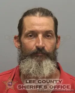 Mugshot of Joshua Lee Spicher booked in Lee County, Florida on August 16, 2026