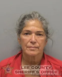 Mugshot of Lillian Abad booked in Lee County, Florida on August 16, 2026