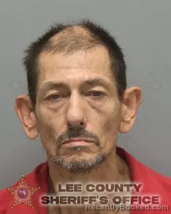 Mugshot of Anthony Victor Dillon booked in Lee County, Florida on August 16, 2026