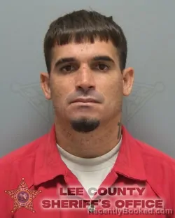 Mugshot of Lazaro Hernandez Rosales booked in Lee County, Florida on August 16, 2026