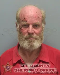 Mugshot of Jerry Wayne Norris booked in Lee County, Florida on August 16, 2026